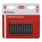Blister 10 Pile alkaline Ministilo AAA - Verbatim - 49874 - 23942498742 - DMwebShop
