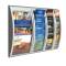 Espositore da parete Quick Fit System - 4 tasche A4 orizzontali - grigio - Paperflow - K540605 - 3660141133417 - DMwebShop