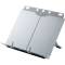 Leggio Booklift formati A4 A3 silver - 19763