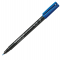 Pennarello Lumocolor Permanent 318 - punta 0,6 mm - blu - Staedtler 3183