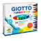 Pennarelli Turbo Maxi - punta 5 mm - colori assortiti - astuccio 24 pezzi Giotto 455000