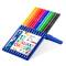 Matite colorate Ergosoft - triangolari - colori assortiti - astuccio 12 pezzi - Staedtler - 157SB12 - 4007817157077 - DMwebShop