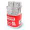 Barattolo 15 righelli - 10 cm - alluminio - Arda - 17910BAR - 8003438007438 - DMwebShop