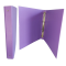 Raccoglitore 4R 30mm 22x30cm Rivestito in PPL Viola KingColor