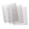 Raccoglitore Lumina - PPL - 4 anelli tondi - Ø 30 - dorso 4 cm - f.to utile 22 x 30 cm - trasparente - Favorit - 400083623 - 8006779003398 - DMwebShop