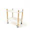 Carrellino multiuso - PPL-faggio - 50 x 36 x 55 cm - bianco-faggio - Paperflow - K700540 - 3660141060881 - DMwebShop