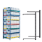 Scaffale RANG'ECO - modulo aggiunta - 5 ripiani - 100 x 70 x 200 cm - grigio - Paperflow - K605171 - 3660141140309 - DMwebShop