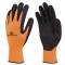 Guanti Apollon VV733 - poliestere - palmo schiuma di lattice - taglia 08 - arancio fluo-nero - Deltaplus - VV733OR08 - 3295249157432 - DMwebShop