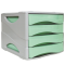 Cassettiera keep Colour Pastel - 25 x 32 cm - cassetti 5 cm - grigio-verde - Arda - 15P4PPASV - 8003438022950 - DMwebShop