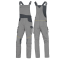 Salopette da lavoro Mach 2 - tela-poliestere-cotone - taglia M - grigio chiaro-grigio scuro - Deltaplus - MCSA2GRTM - 3295249231286 - DMwebShop