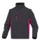 Giacca Softshell MySen 2 - tessuto Softshell-poliestere-elastan - taglia M - grigio-fucsia - Deltaplus - MYSE2GFTM - 3295249222291 - DMwebShop