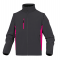Giacca Softshell MySen 2 - tessuto Softshell-poliestere-elastan - taglia L - grigio-fucsia - Deltaplus - MYSE2GFGT - 3295249222284 - DMwebShop