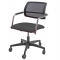 Seduta sala riunione Lithium G - con braccioli - nero - Unisit - LTGN/EN/N - 8050043747426 - DMwebShop