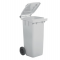 Bidone carrellato - 48 x 55 x 93 cm - 120 lt - bianco - Mobil Plastic - 1/120/5-BIL - 8004331112052 - DMwebShop