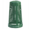 Trespolo portasacco - con anello fermasacco - Ø 38 cm - altezza 85 cm - 110 lt - verde - Mobil Plastic - 69/110-VES - 8004331069004 - DMwebShop