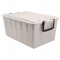 Contenitore Foodbox con coperchio - 58 x 38 x 26 cm - 40 lt - PPL riciclabile - bianco - Mobil Plastic - 143/40-BIM - 8004331143407 - DMwebShop