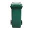 Bidone carrellato 58 x 73 x 107 cm 240 lt verde scuro Mobil Plastic - 22247
