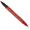 Marcatore permanente Twin tip - doppia punta fine - extra fine - rosso - conf. 12 pezzi - Pentel - N75W-BE - 85827A - DMwebShop