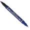 Marcatore permanente Twin tip - doppia punta fine - extra fine - blu - conf. 12 pezzi - Pentel - N75W-CE - 85828A - DMwebShop