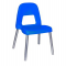 Sedia per bambini Piuma - H 35 cm - blu - Cwr - 09387/04 - DMwebShop