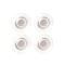 Magneti extraforti - trasparente - Ø 32 mm - blister 4 pezzi - Nobo - 1904116 - 5028252489638 - DMwebShop