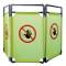 Barriera per interni - NO ENTRY - 3 pannelli - polietilene - 170 x 100 cm - Cartelli Segnalatori - BARV170 - 3321360000699 - DMwebShop