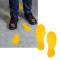 Adesivi da terra - Impronte di piedi - 9 x 24 cm - conf. 5 paia - Durable - 1727-04 - 4005546982540 - DMwebShop