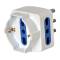 Adattatore triplo con spina 2P+T 16A - 2 prese bipasso 10-16A + 1 Schuko - Mkc - 492518066 - 8006012315899 - DMwebShop