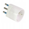 Adattatore semplice con spina 2P+T 16A presa Schuko 16A - Mkc 492517925