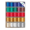 Rocche di nastro liscio 6800 - 10 mm x 10 mt - colori natalizi assortiti - conf. 25 pezzi - Brizzolari - 00307900 - 8004451082006 - DMwebShop