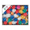 Stelle di nastro liscio 6800 - 10 mm - Ø 5 cm - colori natalizi assortiti - conf. 100 pezzi - Brizzolari - 00163300 - 8004451030007 - DMwebShop