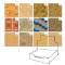 Carta regalo - kraft - Natura - 70 x 100 cm - scatola 100 fogli - Rex Sadoch - N4400GEN - 8006715220841 - DMwebShop