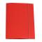 Cartellina con elastico - cartone plastificato - 3 lembi - 25 x 34 cm - rosso - Queen - conf. 10 pezzi - Starline - OD0032LBXXXAE02 - 8025133106414 - DMwebShop