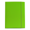 Cartellina con elastico - cartone plastificato - 3 lembi - 25 x 34 cm - verde prato - Queen Starline - OD0032LBXXXAE20 - 8025133106629 - DMwebShop
