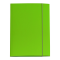 Cartellina con elastico - cartone plastificato - 3 lembi - 25 x 34 cm - verde prato - Queen - conf. 10 pezzi - Starline - OD0032LBXXXAE20 - 8025133106629 - DMwebShop