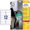 Etichette in polietilene per protezione e sicurezza - 99,1 x 42,3 mm - bianche - laser - 10 fogli - Avery - L7913-10 - 4004182068069 - DMwebShop