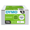 Nastri D1 - 9 mm x 7 mt - nero-bianco - value pack 10 pezzi - Dymo - 2093096 - 3026980930967 - DMwebShop