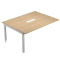 Modulo aggiuntivo per tavolo riunioni Agora' - 6 posti - 160 x 120 x 72,5 cm - rovere - Artexport - SOL-TR-S_CAA - DMwebShop