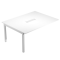 Modulo aggiuntivo per tavolo riunioni Agora' - 6 posti - 160 x 120 x 72,5 cm - bianco - Artexport - SOL-TR-S_3AA - DMwebShop