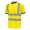 T-shirt alta visibilita' Glitter - taglia L - giallo fluo - conf. 3 pezzi - U-power - HL197YF-L - 8033546444399 - DMwebShop