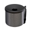 Posacenere murale Nido - metallo verniciato - Ø 16 cm - altezza 14 cm - 2 lt - silver punteggiato - Medial International - 106004 - 8033433771966 - DMwebShop