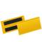 Buste identificazione magnetica - 100 x 38 mm - giallo - conf. 50 pezzi - Durable - 1741-04 - 4005546996967 - DMwebShop
