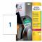 Etichette in polietilene per protezione e sicurezza - bianche - 210 x297 mm - laser - 10 fogli - 1 etichetta per foglio - Avery - L7917-10 - 4004182068021 - DMwebShop
