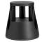 Sgabello Roll a step - nero - 24 x 45 x 45 cm - Caimi - M561001 - 8018727561010 - DMwebShop