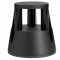 Sgabello Roll a step - nero - 24 x 45 x 45 cm - Caimi - M561001 - 8018727561010 - DMwebShop