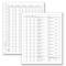 Registro prospetto riepilogativo associazioni sportive - 8 pagine - 31 x 24,5 cm - Data Ufficio - DU13852S000 - 8008842531838 - DMwebShop