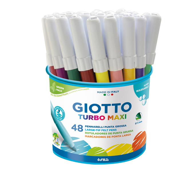 Giotto Pennarelli Turbo Glitter - punta 2,8mm colori assortiti