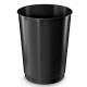 Cestino gettacarte altezza 49 - 5 cm diametro 38 cm 40 lt nero - 1806